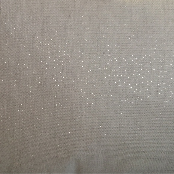 Kate Spade NWT Natural Metallic Decorative Pillow - Picture 6 of 8